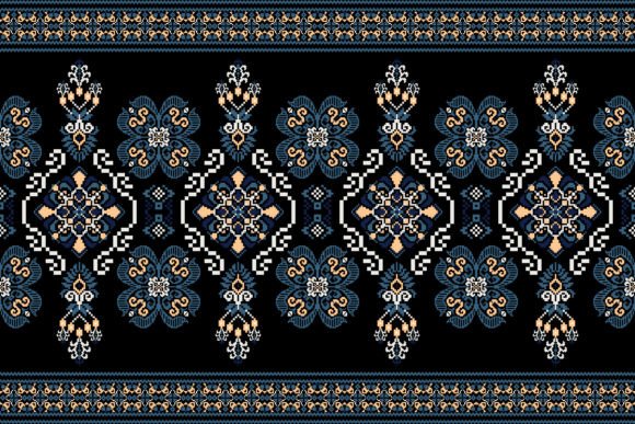 Arabesque Floral Cross Stitch Embroidery Review