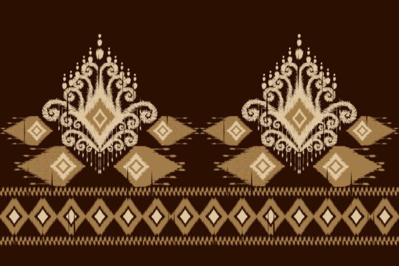 Beautiful Thai Ikat Paisley Embroidery Review