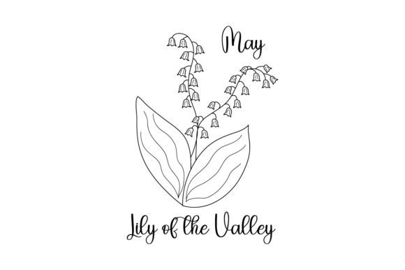Birth Month Flowers - May - Lily of the Valley