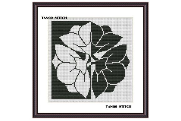 Black and White Flower Easy Embroidery Review