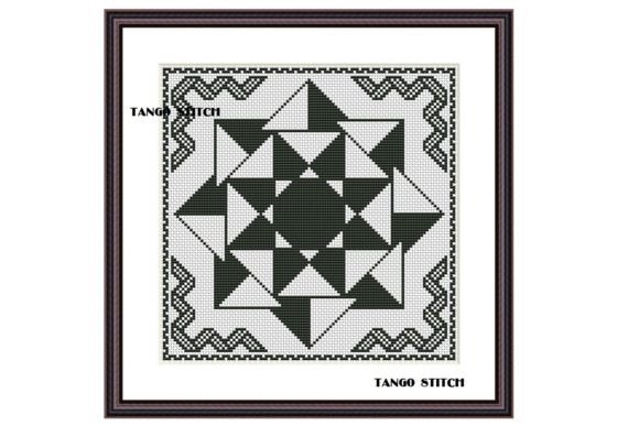 Black and White Ornaments Embroidery Review