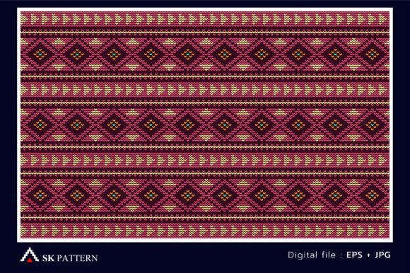 Embracing Embroidery Craft Pattern Background for Holiday Collections