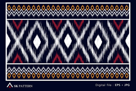 Embroidery Line Textile Wallpaper Design