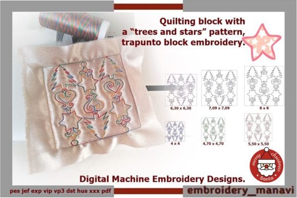Embroidery Quilt Block Christmas: A Designer's Holiday Review