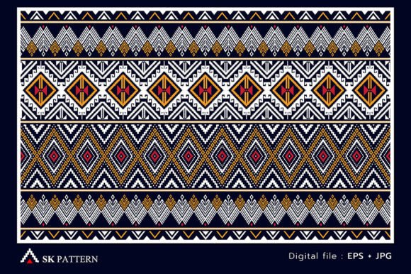 Embroidery Seamless Pattern Design Review
