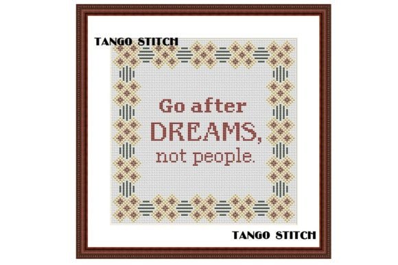 Go After Dreams Motivational Embroidery Review