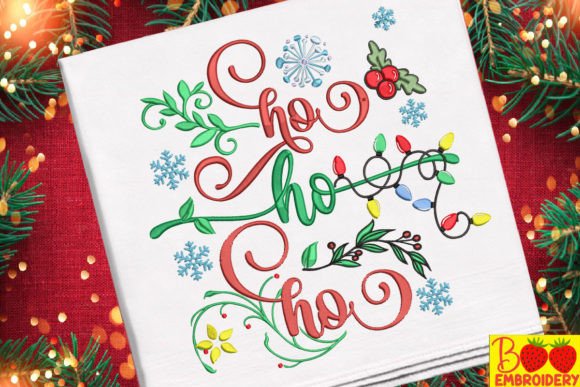 Ho Ho Ho Embroidery: A Designer's Review for Small Business Merch