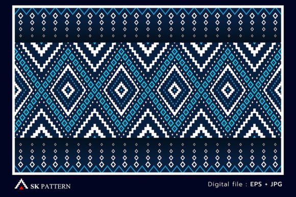 Review: Embroidery Geometric Pattern Background