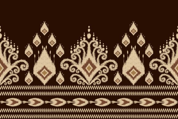 Thai Ikat Paisley Embroidery Pattern Review