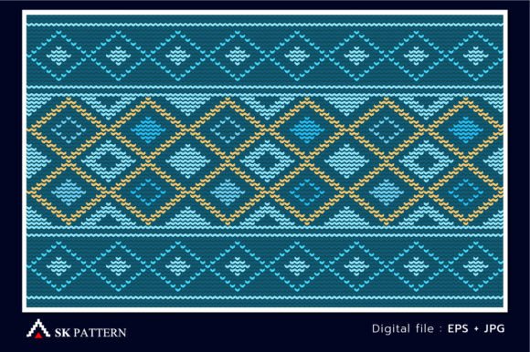 Vector Embroidery Navajo Background