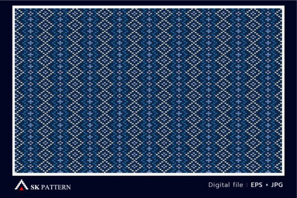 Zigzag Embroidery Continuous Background Review