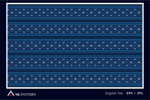 Zigzag Embroidery Pattern, Rhombus Knit Review